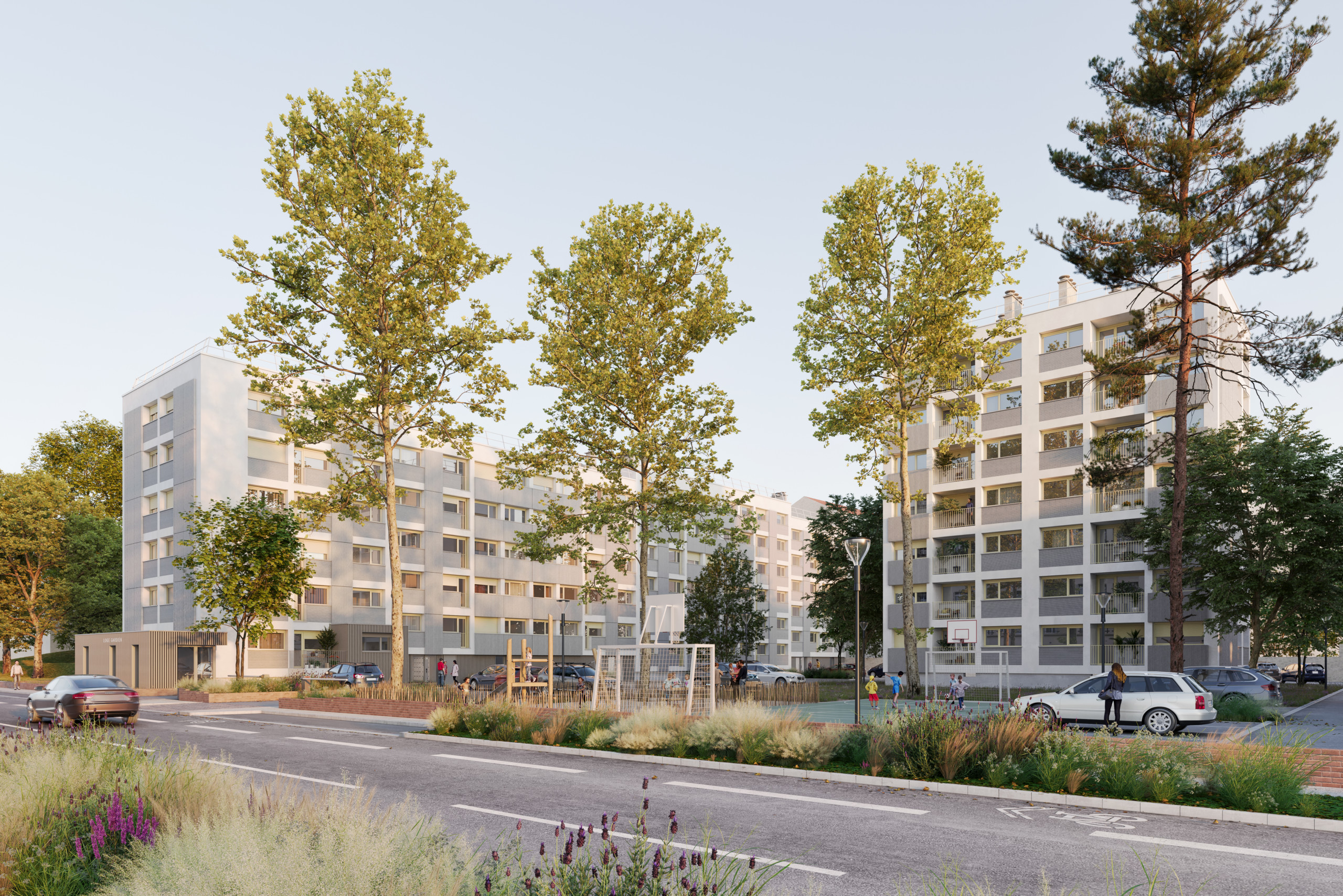 roubaud architectes Aubervilliers OPH