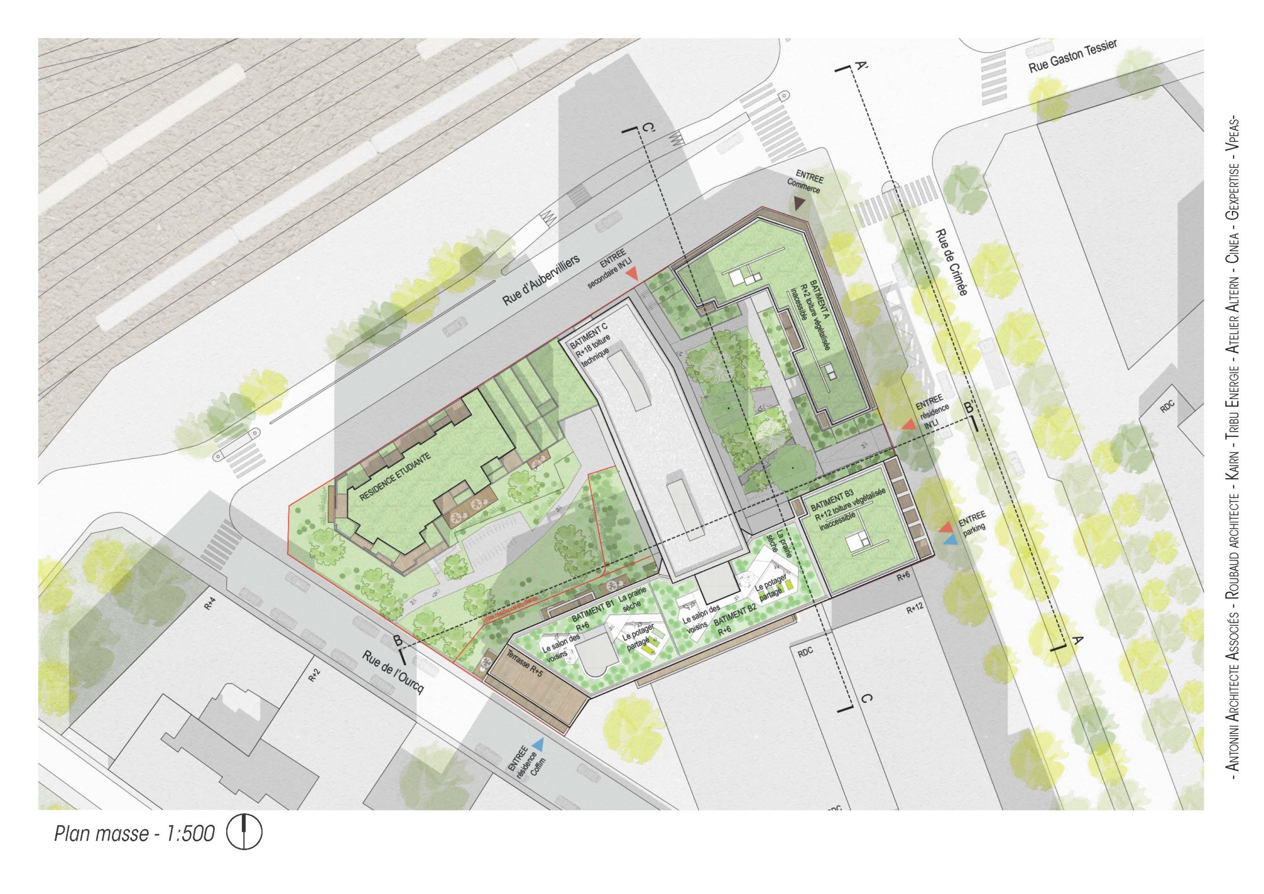 roubaud architectes rue de crimée