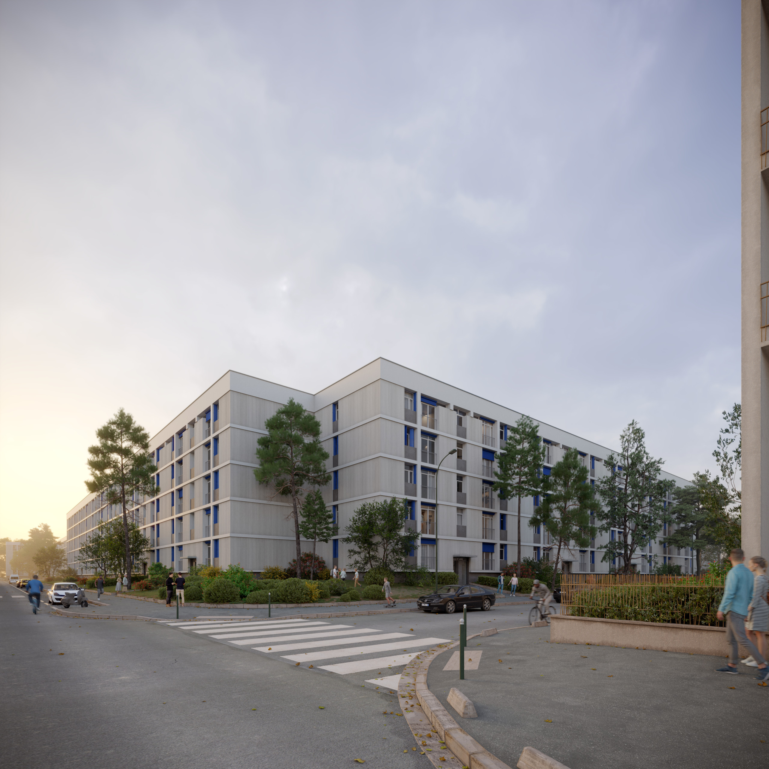 roubaud architectes Quartier Orgemont, EPINAY