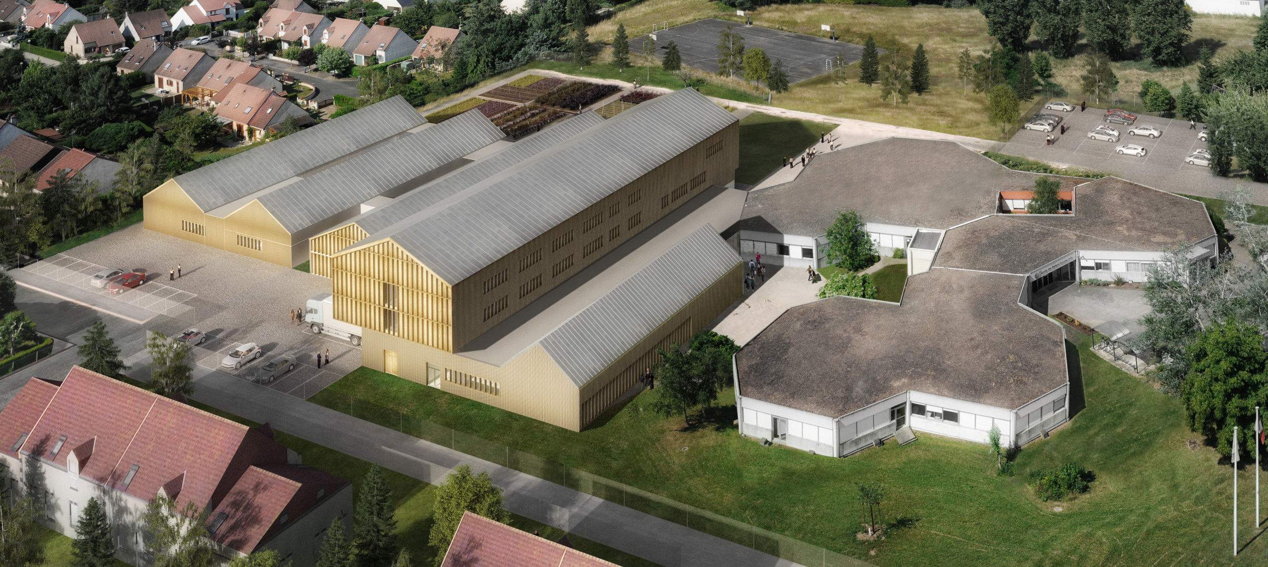 roubaud architectes Lycée Dolto