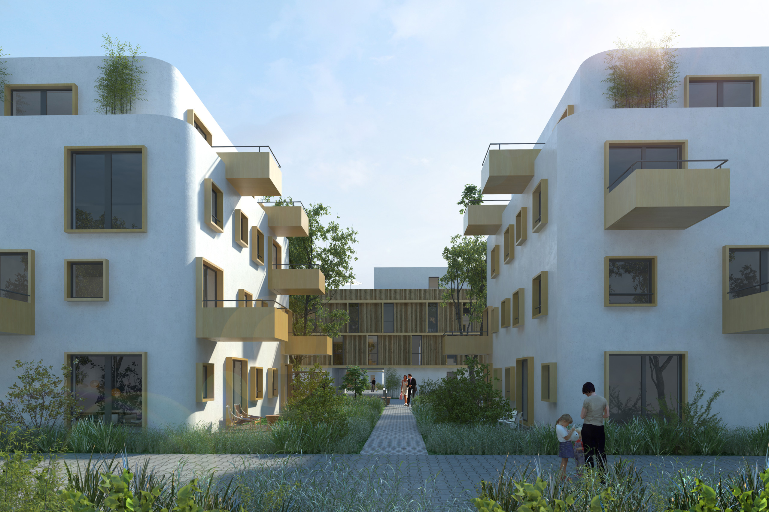 roubaud architectes Eco quartier Bauden