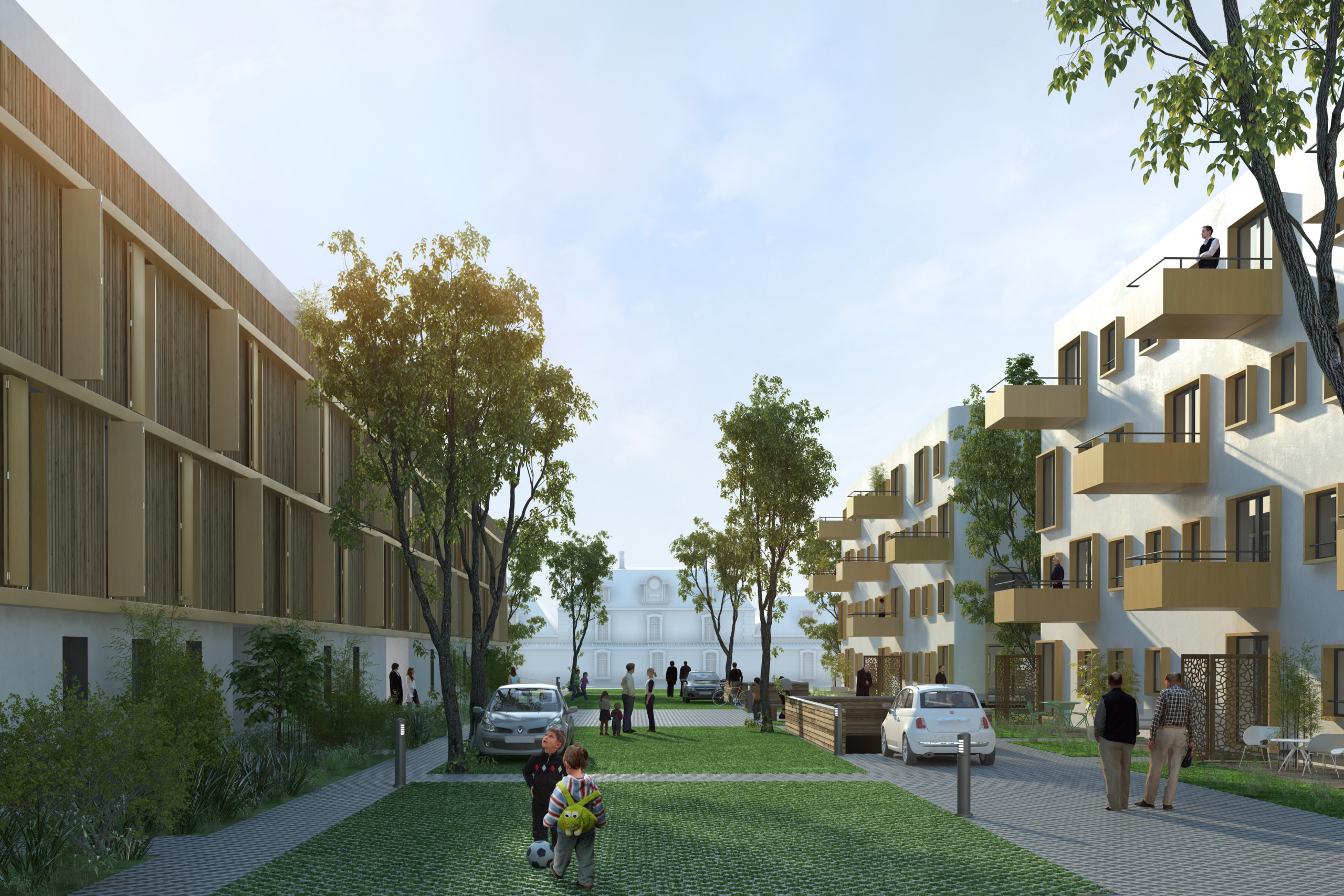 roubaud architectes Eco quartier Bauden