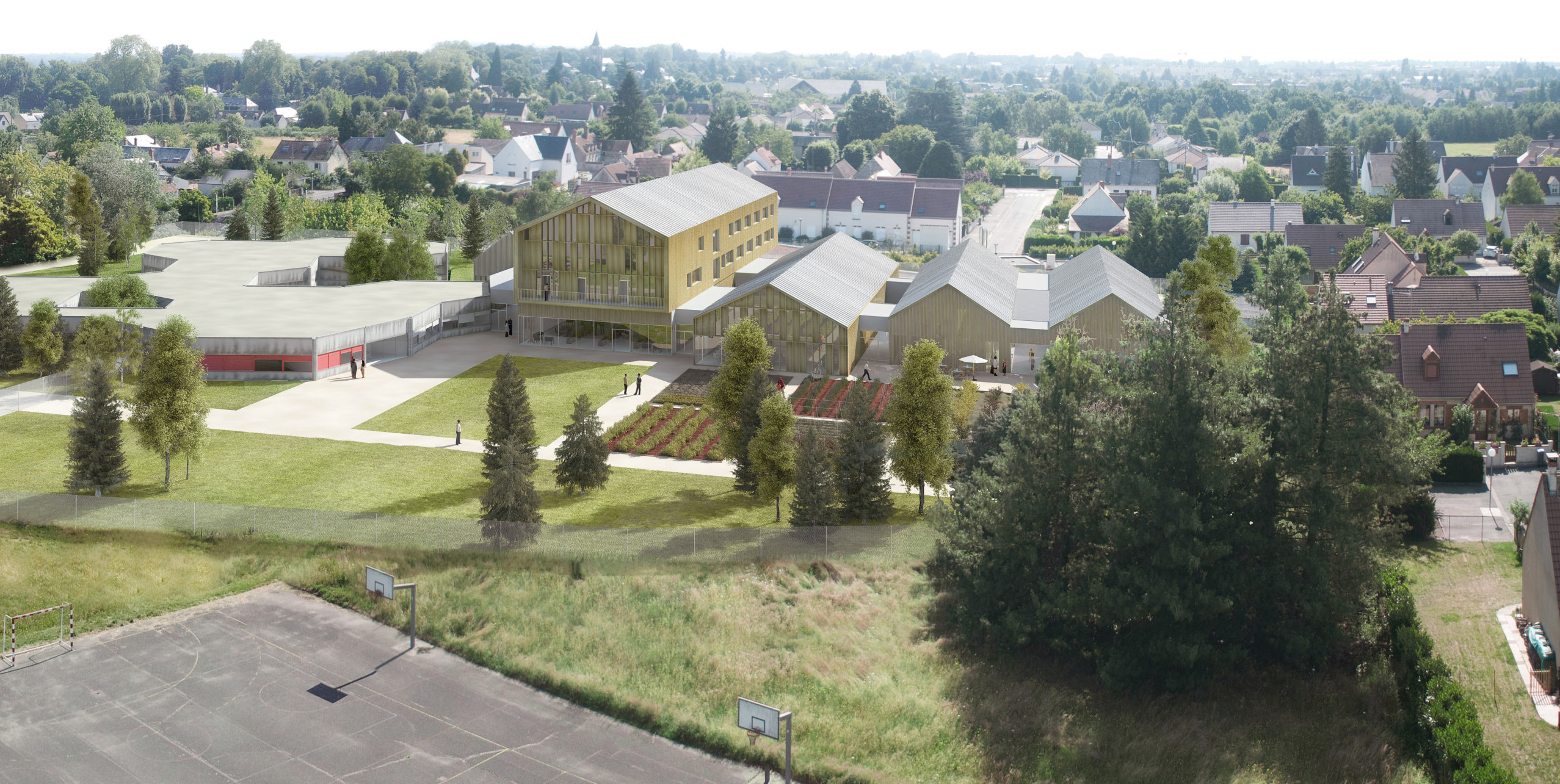 roubaud architectes Lycée Dolto
