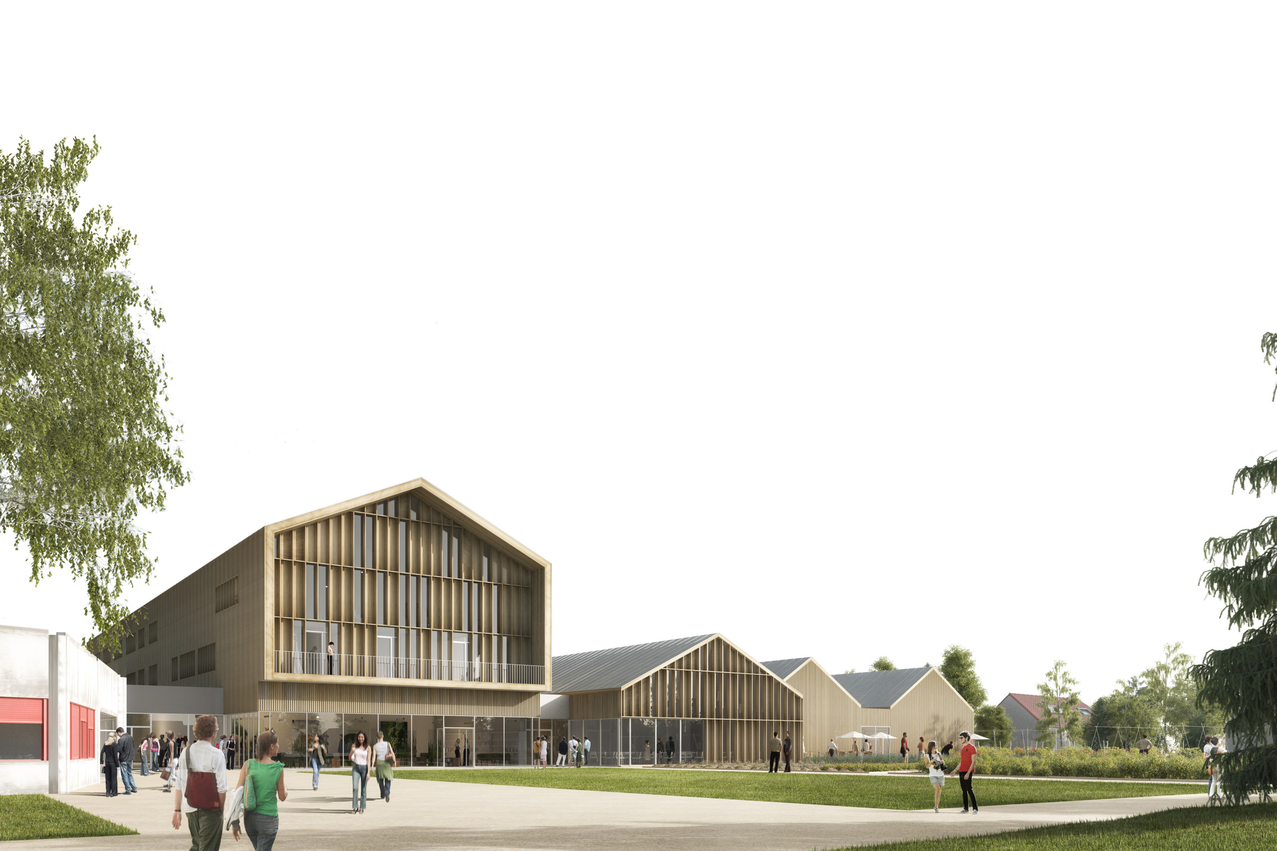 roubaud architectes Lycée Dolto