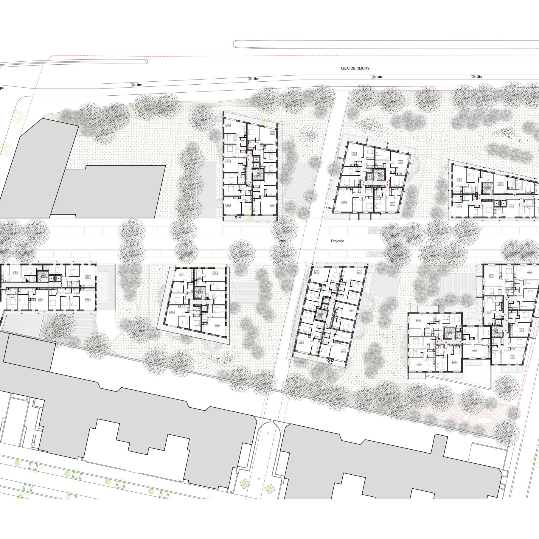 roubaud architectes Sogeprom Clichy