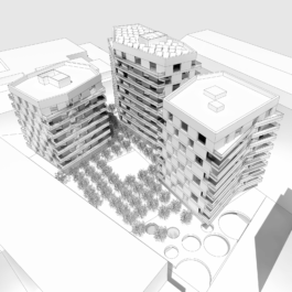 Roubaud architecte architectes réhabilitation construction architecture ICF Saussure CLICHY BATIGNOLLES PARIS 17 75017 