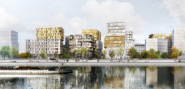 Roubaud architecte architectes réhabilitation construction architecture Sogeprom Clichy Zac du bac d’Asniere 92110 Clichy la Garenne 