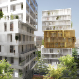 Roubaud architecte architectes réhabilitation construction architecture Sogeprom Clichy Zac du bac d’Asniere 92110 Clichy la Garenne