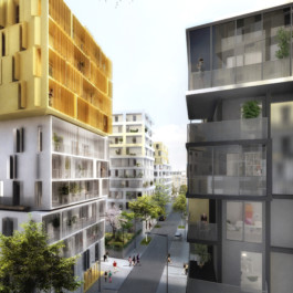 Roubaud architecte architectes réhabilitation construction architecture Sogeprom Clichy Zac du bac d’Asniere 92110 Clichy la Garenne