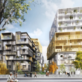 Roubaud architecte architectes réhabilitation construction architecture Sogeprom Clichy Zac du bac d’Asniere 92110 Clichy la Garenne