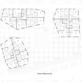 Roubaud architecte architectes réhabilitation construction architecture ICF Saussure CLICHY BATIGNOLLES PARIS 17 75017 